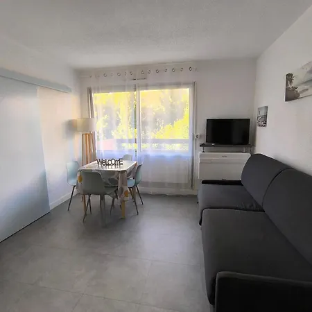 Apartamento T1 Cabine 4 couchages climatisé centre port refait à neuf *